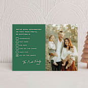 "All of the Above" - Holiday Cards in Santa’s Underpants by Hudson meet Rose - Front