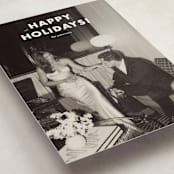 "Simple greetings" - Holiday Cards in Snowfall by Stacey Meacham - Detail