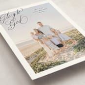 "Glory to" - Holiday Cards in Onyx by Pixel and Hank - Detail