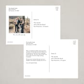 "The Big Picture" - Holiday Cards in Winter by Minted - Back of Card Options