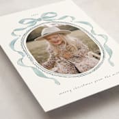 "Whimsical Bow" - Holiday Cards in Jack Frost by Susan Zinader - Detail