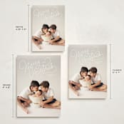 "Up Top" - Holiday Cards in Snow by Lauren Chism - Formats Available