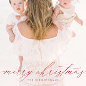 "Christmas Letter" - Holiday Cards in Candy Cane by Wildfield Paper Co - Detail