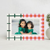 "Grandmas Dishes" - Holiday Cards in Gumdrop by Carrie ONeal - Front