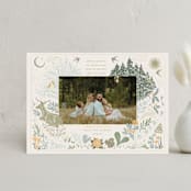 "Lord of Heaven Lord of Earth" - Holiday Cards in Butternut Squash by Shiny Penny Studio - Front