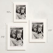 "Candy Cane Lines" - Holiday Cards in Candy Cane by Allison Orszak - Formats Available