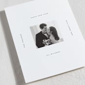 "Classic" - Holiday Cards in Snowdrift by Hudson meet Rose - Detail