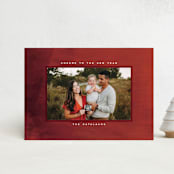 "brushed texture" - Holiday Cards in Manzanita by Kamala Nahas - Front