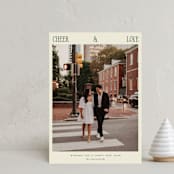 "serif snapshot" - Holiday Cards in Cream by Ellen Schlegelmilch - Front