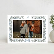 "Homestead" - Holiday Cards in Frost by Kristie Kern - Front