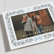 "Homestead" - Holiday Cards in Frost by Kristie Kern - Detail