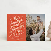 "Crazy Beautiful Life" - Holiday Cards in Candy by Hannah Williams - Front