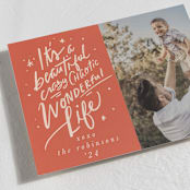"Crazy Beautiful Life" - Holiday Cards in Candy by Hannah Williams - Detail