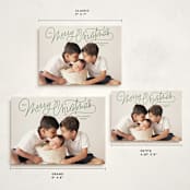 "Up Top" - Holiday Cards in Pine by Lauren Chism - Formats Available
