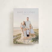 "Seabreeze" - Holiday Cards in Powder Blue by Erin L. Wilson - Front