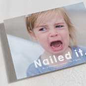 "Nailed It" - Holiday Cards in Snow by Jackie Crawford - Detail