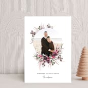 "Trimming Together" - Holiday Cards in Rouge by Nicole Whiddon - Front