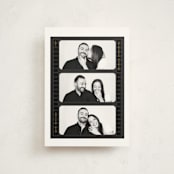 "Vintage Film" - Holiday Cards in Noir by Christie Garcia - Front