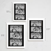 "Vintage Film" - Holiday Cards in Noir by Christie Garcia - Formats Available