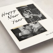 "Album" - Holiday Cards in Noir by Morgan Kendall - Detail