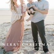 "The Merriest of Days" - Holiday Cards in Snowflake by Wildfield Paper Co - Detail