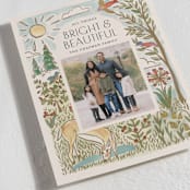 "All bright" - Holiday Cards in Eggnog by Amy Kross - Detail