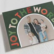 "Around" - Holiday Cards in Juniper by Pixel and Hank - Detail