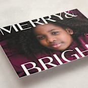 "Bright" - Holiday Cards in North Star by Susan Asbill - Detail