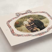 "Angelina" - Holiday Cards in Berry by Pati Cascino - Detail