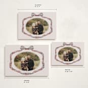 "Angelina" - Holiday Cards in Berry by Pati Cascino - Formats Available