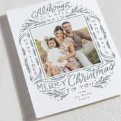 "Many Times Many Ways" - Holiday Cards in Slate by Alethea and Ruth - Detail