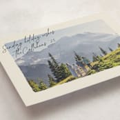 "Postcard Note" - Holiday Cards in Ink by Ekko Studio - Detail