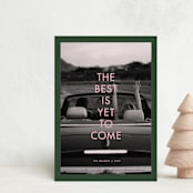 "Credits" - Holiday Cards in Sugarplum by Morgan Kendall - Front