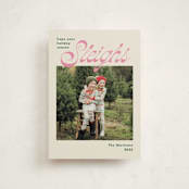 "Sleighs" - Holiday Cards in Gumdrop by Megan Davis - Front