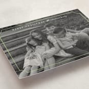 "sweetly framed" - Holiday Cards in Lime by Ellen Schlegelmilch - Detail