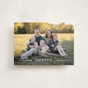 "Strand" - Holiday Cards in Cotton by Amy Kross - Front