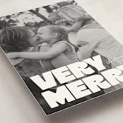 "Very Bold" - Holiday Cards in Snowflake by Jessie Steury - Detail