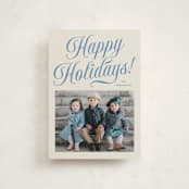 "Durham" - Holiday Cards in Sky by Jackie Crawford - Front