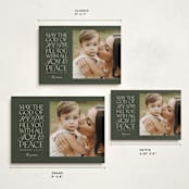 "Filled With Love" - Holiday Cards in Fir by Pink House Press - Formats Available