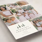 "Among the Pines" - Holiday Cards in Porcelain by Everett Paper Goods - Detail