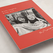 "Kinda" - Holiday Cards in Berry by Hudson meet Rose - Detail