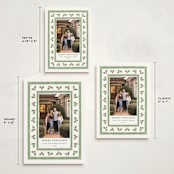 "Holly Berry Frame" - Holiday Cards in Snow by Lauren Jopling - Formats Available