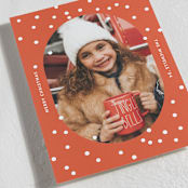 "snowy dots" - Holiday Cards in Santa by Sumak Studio - Detail