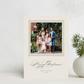 "Gavin" - Holiday Cards in Forest by Kate Ahn - Front