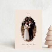 "Vignette" - Holiday Cards in Vanilla by Ani Somi - Front