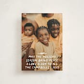 "all inclusive" - Holiday Cards in Snow by Angela Marzuki - Front