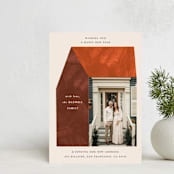 "modern new home" - Holiday Cards in Brick by Sumak Studio - Front