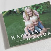 "Happy moments" - Holiday Cards in Cotton by Stacey Meacham - Detail