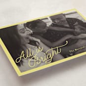 "All is Bright!" - Holiday Cards in Shine Star by Pati Cascino - Detail