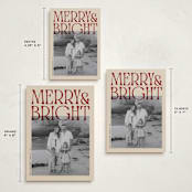 "Bold" - Holiday Cards in Candied Apple by JeAnna Casper - Formats Available